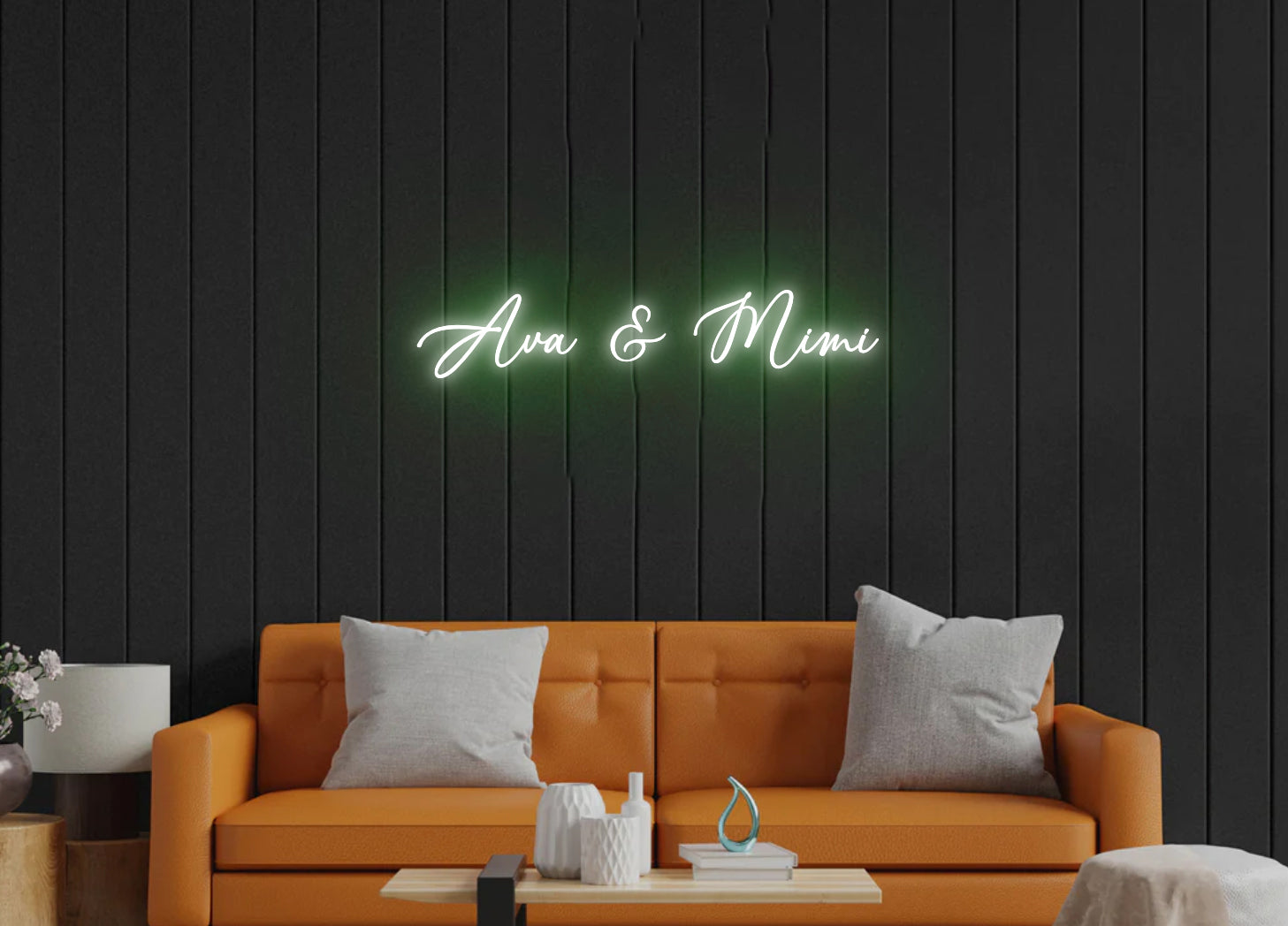 Ava & Mimi - Premium Neon Artwork