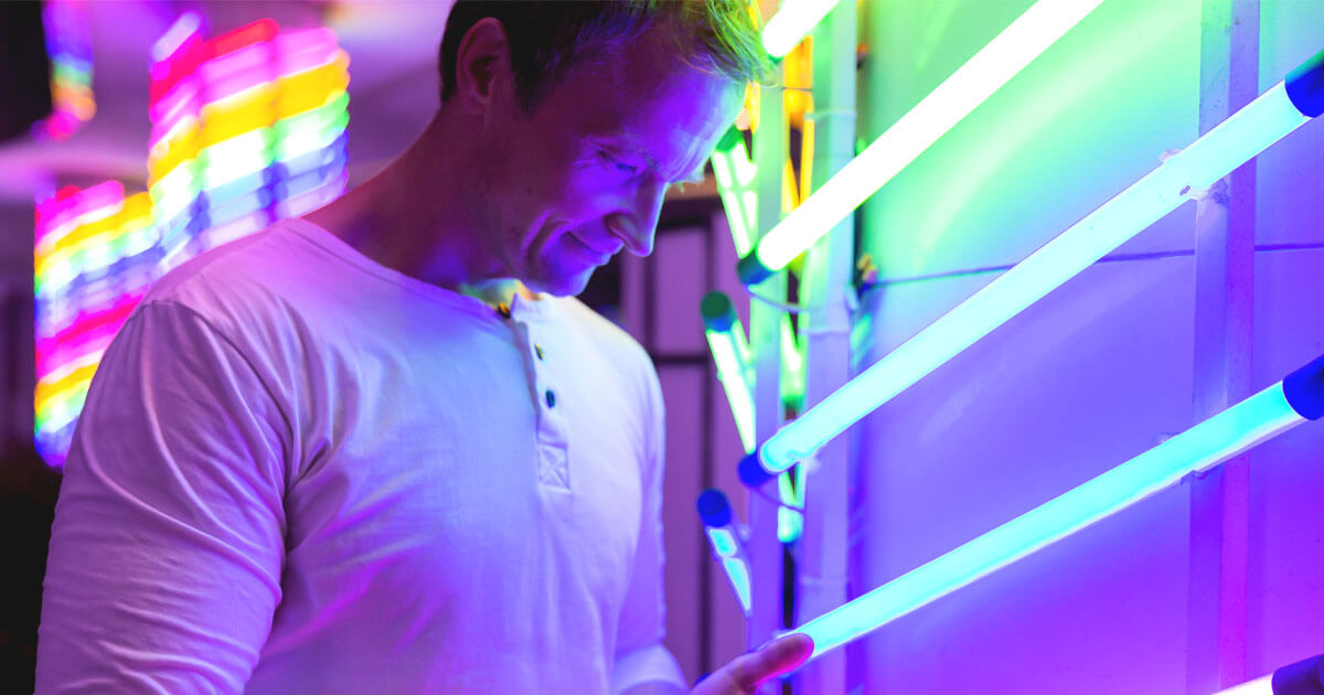 best color for your custom neon sign