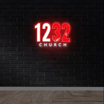 1232 CHURCH - Premium Neon Artwork