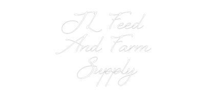 Custom Neon: JL Feed 
And...