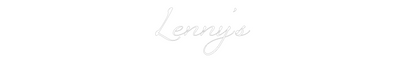 Custom Neon: Lenny’s