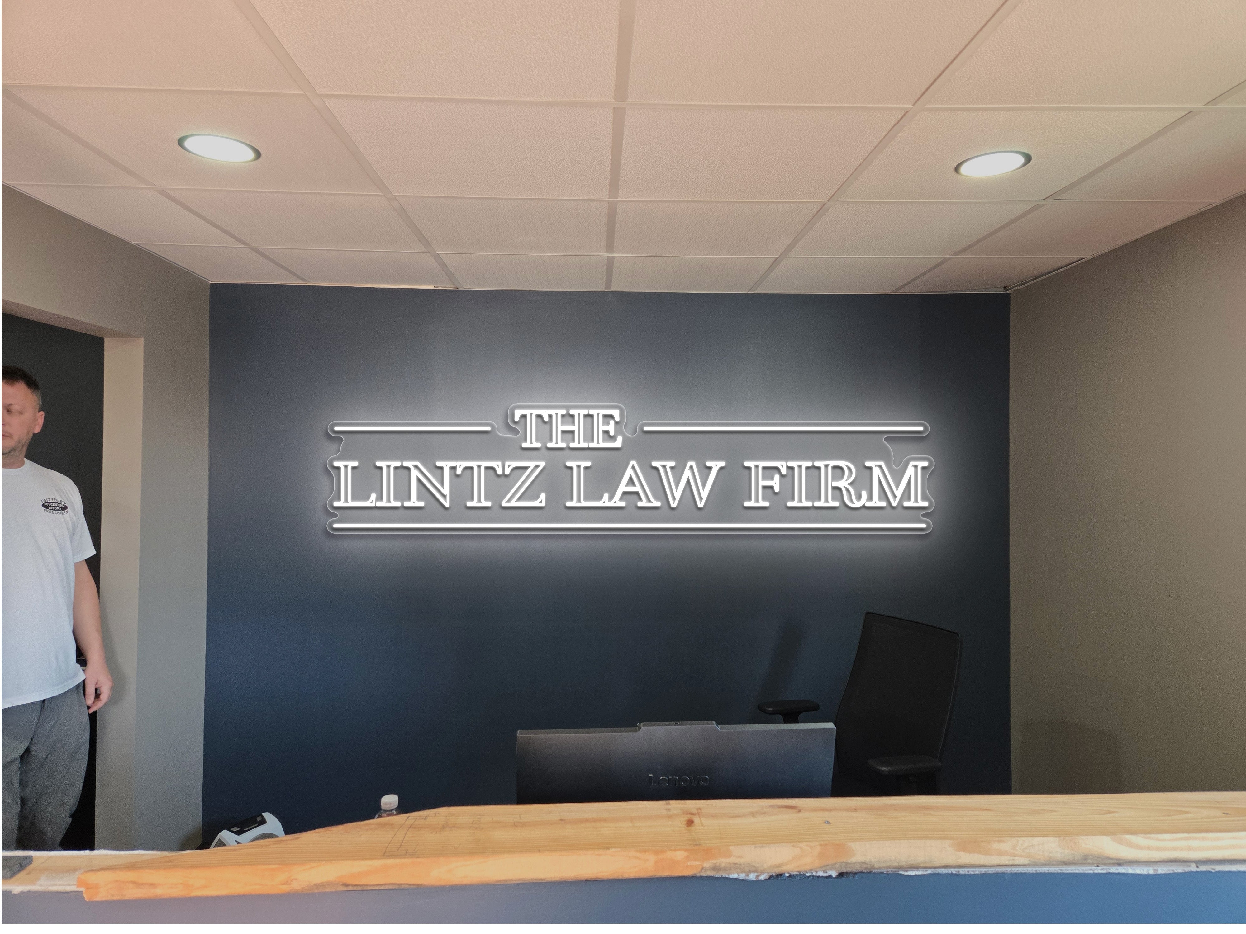 THE LINTZ LAW FIRM - Premium Neon Artwork