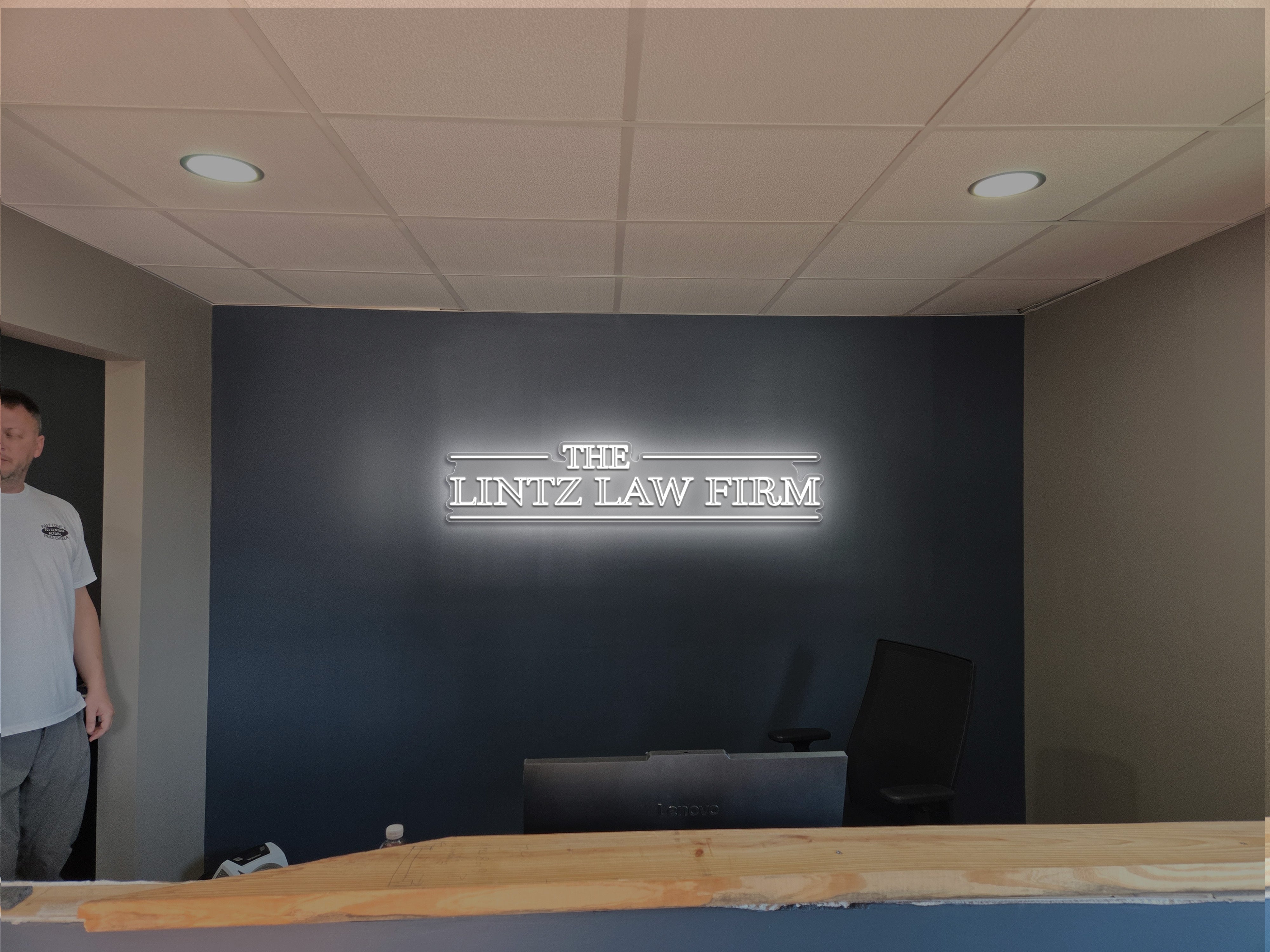 THE LINTZ LAW FIRM - Premium Neon Artwork