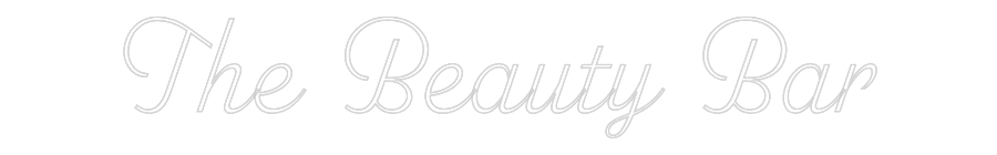 Custom Neon: The Beauty Bar