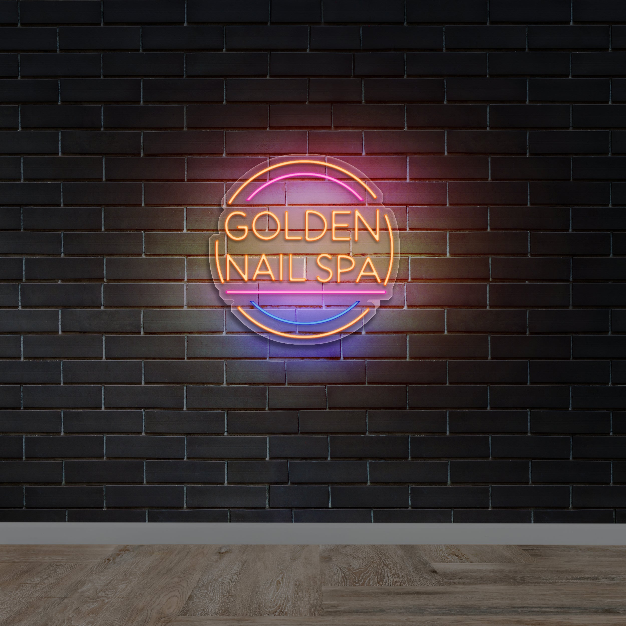 GOLDEN NAIL SPA - Premium Neon Artwork