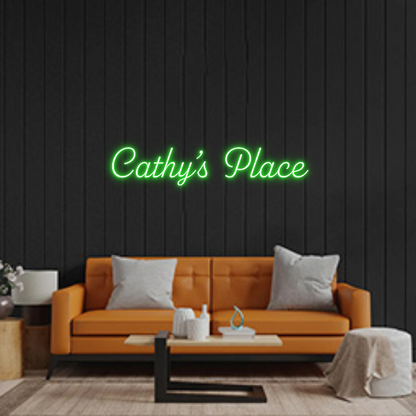 Custom Neon: Cathy’s Place