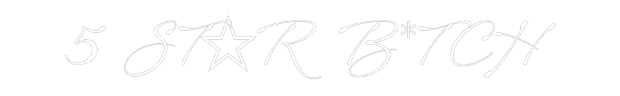 Custom Neon: 5 ST☆R B*TCH