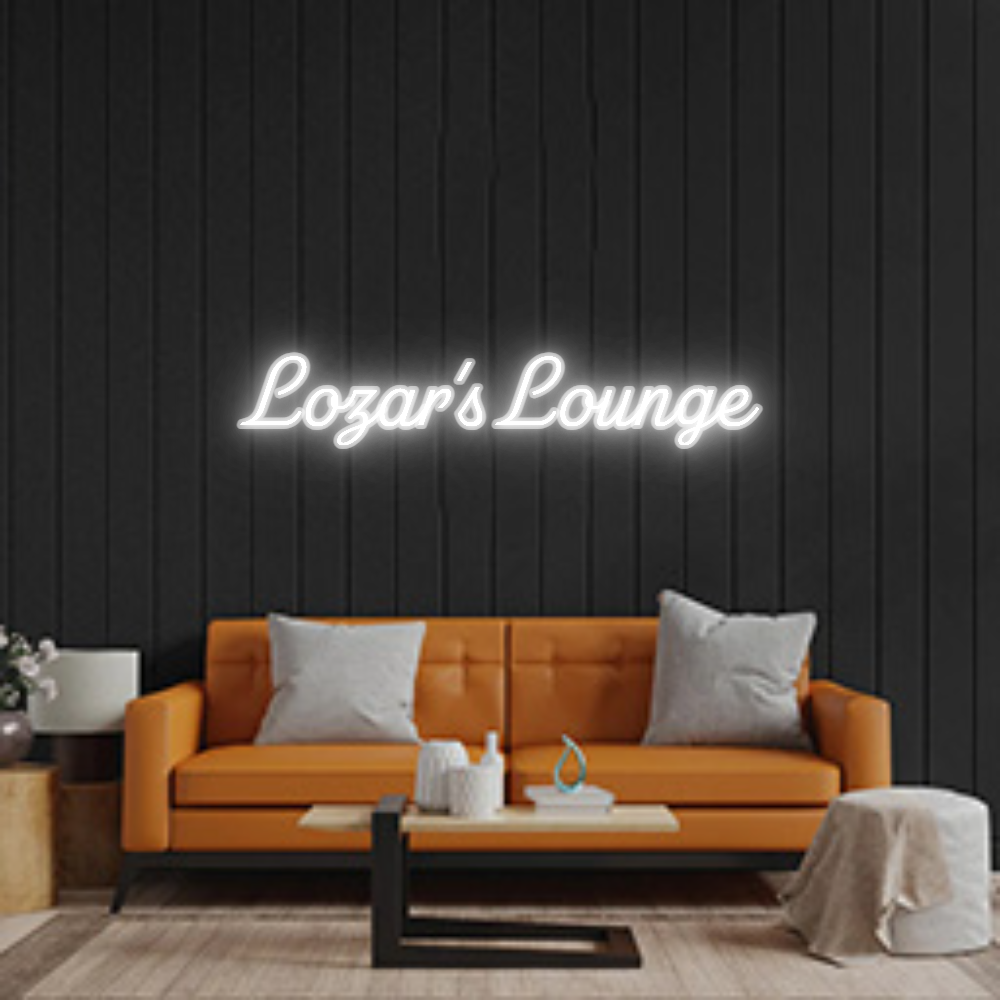 Custom Neon: Lozar's Lounge