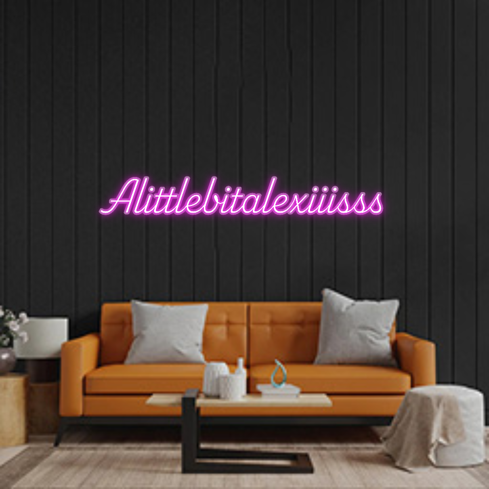 Custom Neon: Alittlebitale...