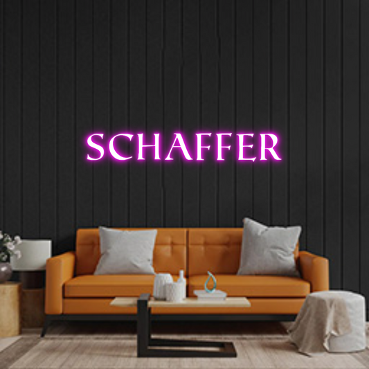 Custom Neon: Schaffer