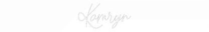 Custom Neon: Kamryn