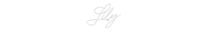Custom Neon: Lily