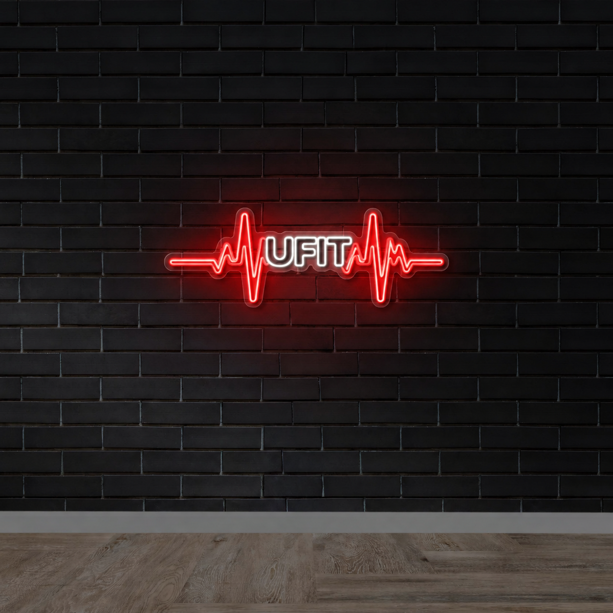 UFIT Heartbeat - Premium Neon Artwork