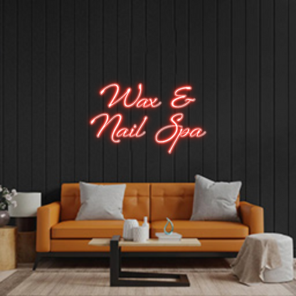 Custom Neon: Wax &
Nail Spa