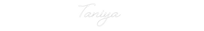 Custom Neon: Taniya