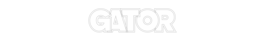 Custom Neon: Gator