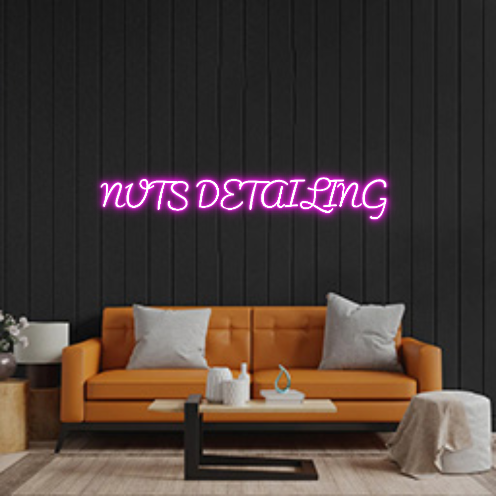 Custom Neon: NUTS DETAILING