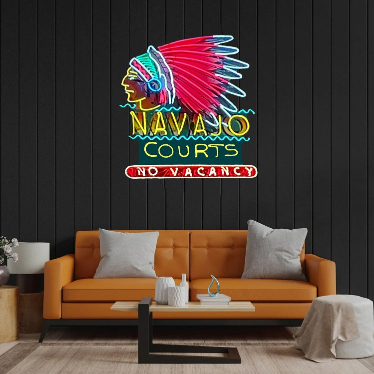 Navajo (Water Proof) - Premium Neon Artwork