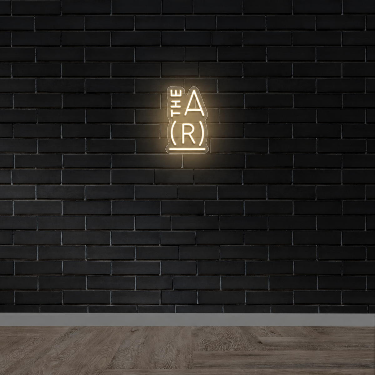 The A(R) - Premium Neon Artwork