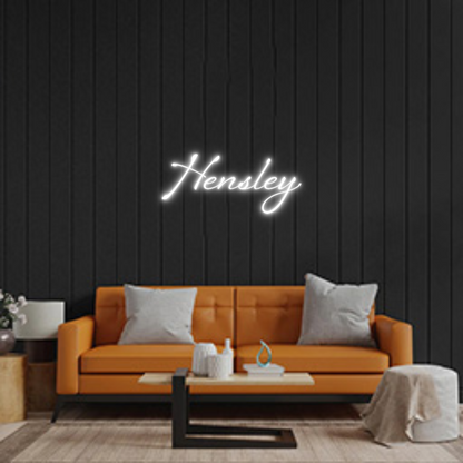 Custom Neon: Hensley