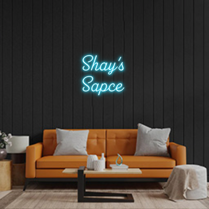 Custom Neon: Shay's 
Sapc...