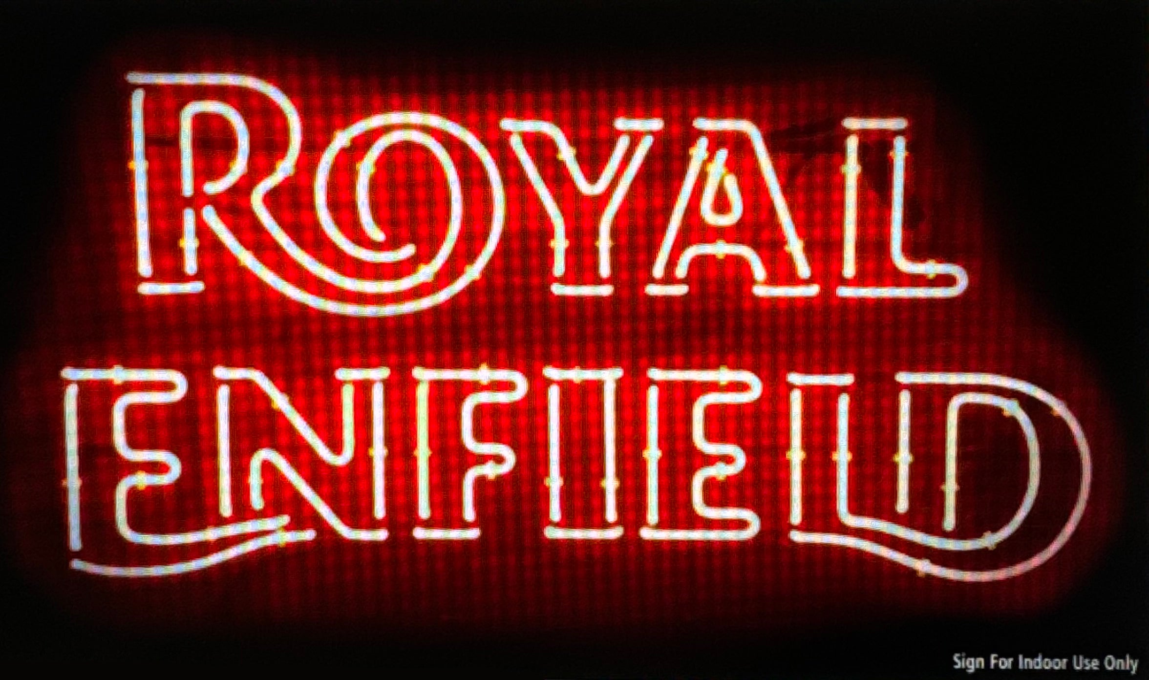 Royal Enfield - Premium Neon Artwork
