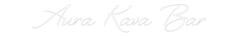Custom Neon: Aura Kava Bar