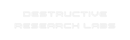 Custom Neon: Destructive
...