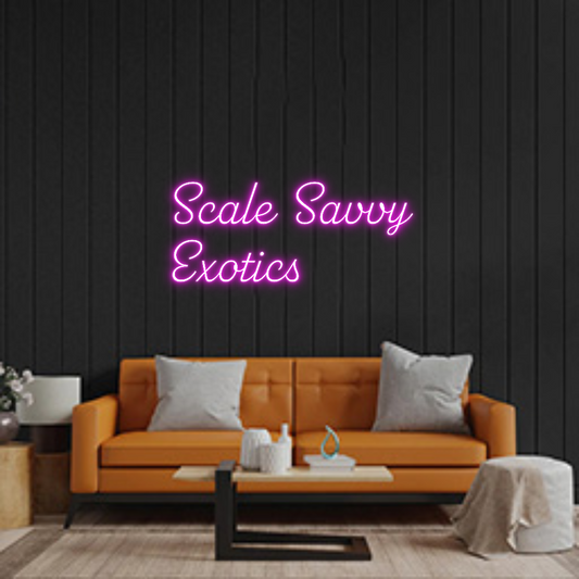 Custom Neon: Scale Savvy
...