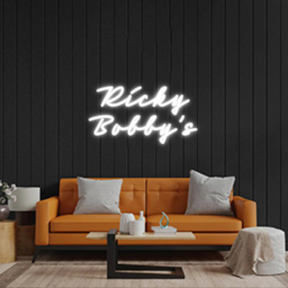 Custom Neon: Ricky
Bobby’s
