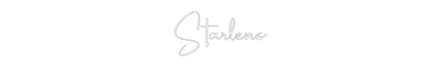 Custom Neon: Starlens