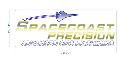 Spacecoast Precision - Premium Neon Artwork