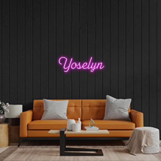 Custom Neon: Yoselyn