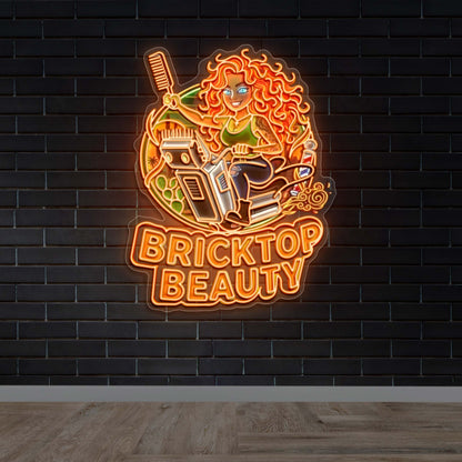 BRICKTOP BEAUTY - Premium Neon Artwork