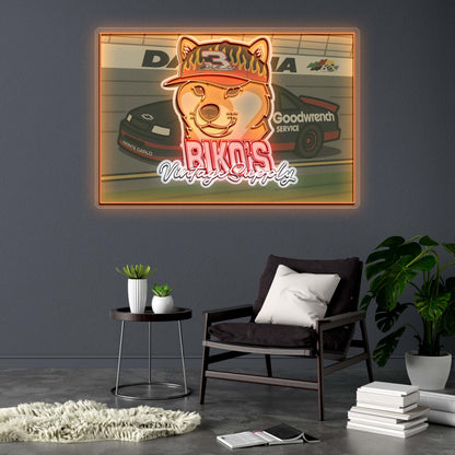 BIKO'S Vintage Supply - Premium Neon Artwork