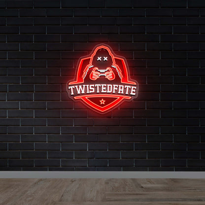 TWISTEDFATE - Premium Neon Artwork