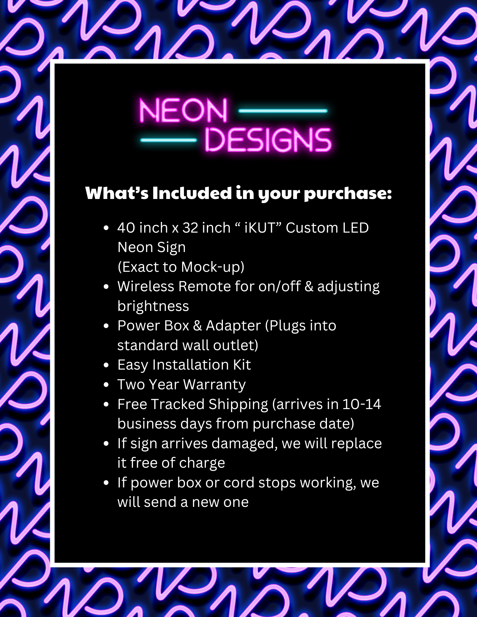 iKUT - Premium Neon Artwork