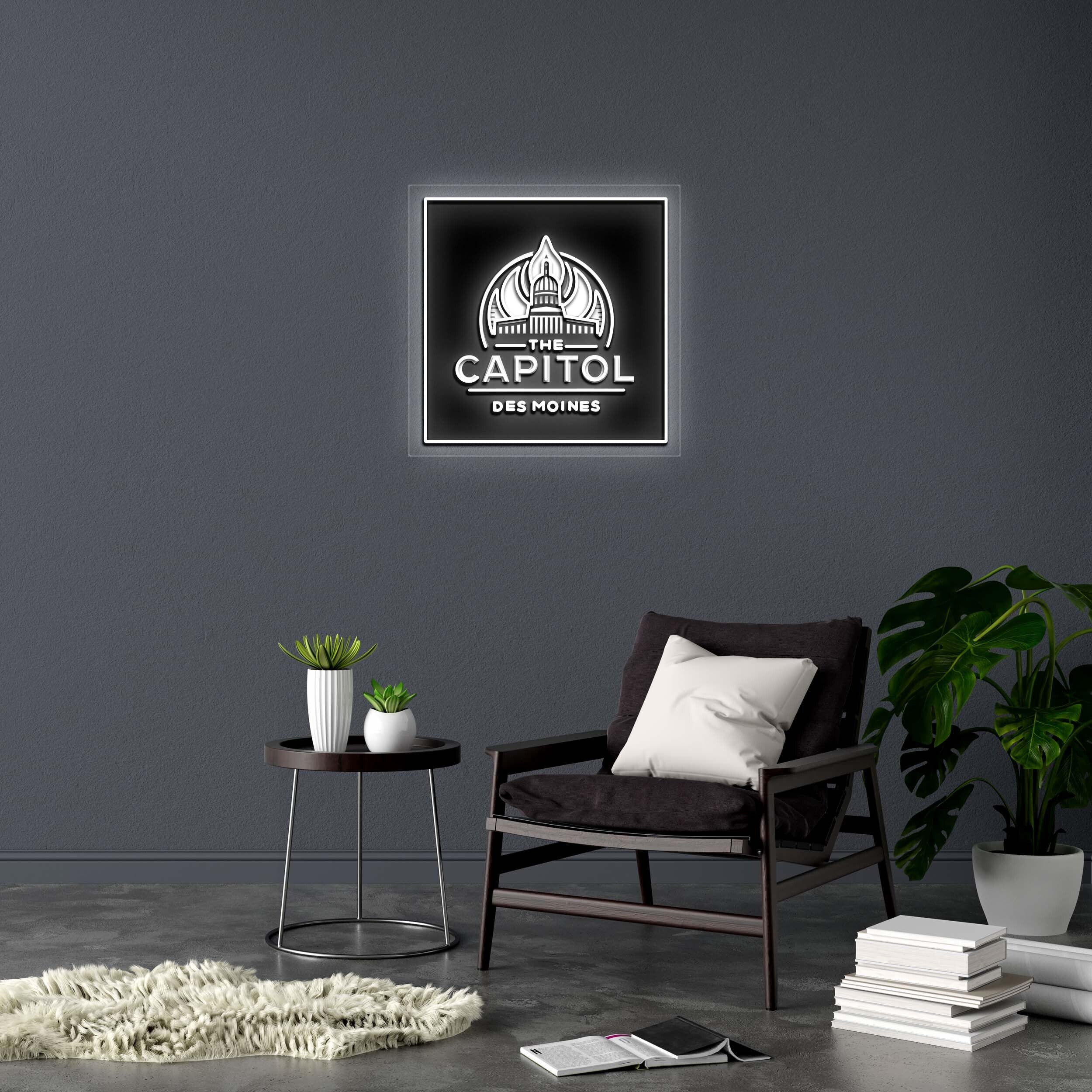 THE CAPITOL - Premium Neon Artwork