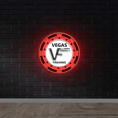 VEGAS FIREARMS - Premium Neon Artwork