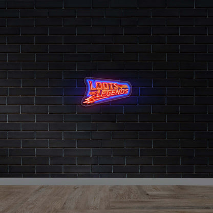 Loots and Legends - Premium Neon Artwork