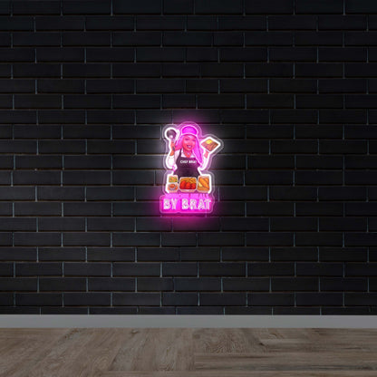 Munchy Meals by Bratt - Premium Neon Artwork