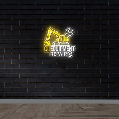 CL Equipment Repair - Premium Neon Artwork