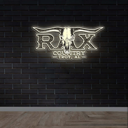 RAX COUNTRY TROY, AL -  Premium Neon Artwork