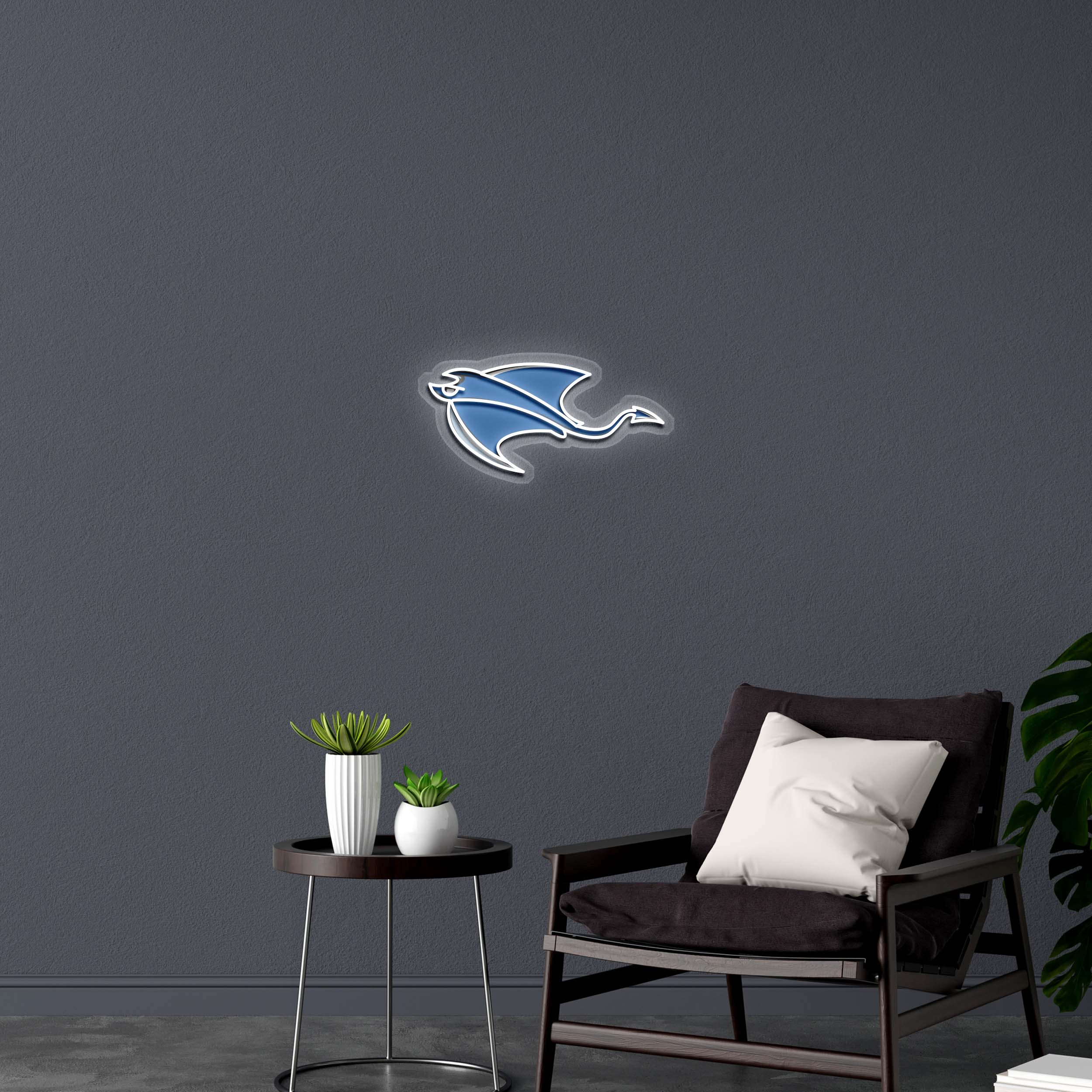 Sea Devils - Premium Neon Artwork