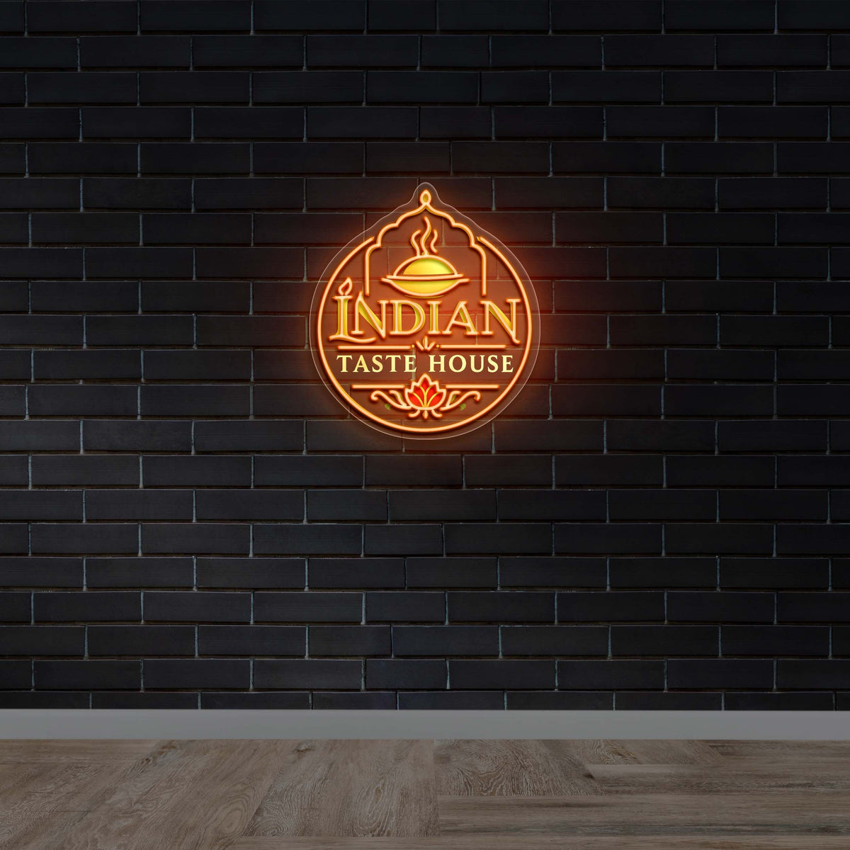 Indian Taste House - Premium Neon Artwork