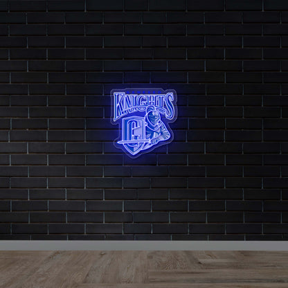 Knights - Premium Neon Artwork