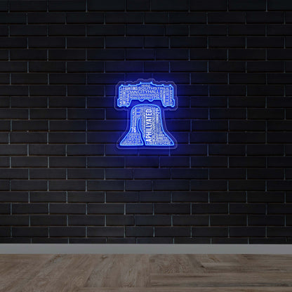 Fightins Southstreet Town Cityhall - Premium Neon Artwork