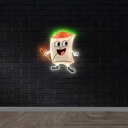 Burrito - Premium Neon Artwork
