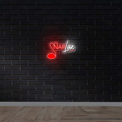 NAF Love - Premium Neon Artwork
