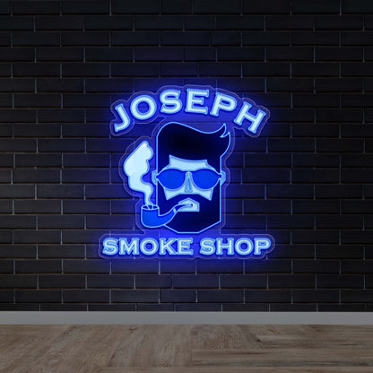 Joseph Smoke Shop - Premium Neon Artwork